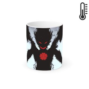 ماگ حرارتی نورو استور طرح انیمه شبدر سیاه - Black Clover کد NM0523
