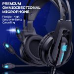 هدست مخصوص بازی اونیکوما مدل K16 Blue Led