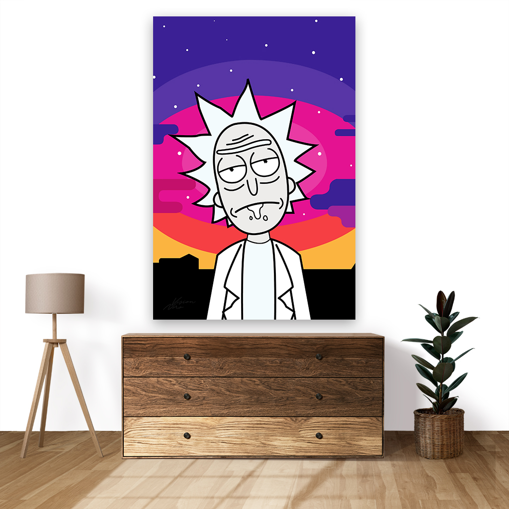 پوستر طرح Rick and Morty مدل NV0019