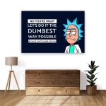 پوستر طرح Rick and Morty مدل NV0008