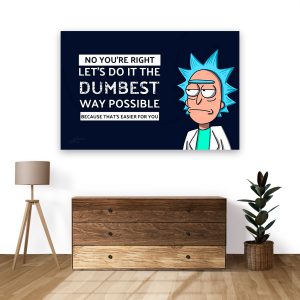 پوستر طرح Rick and Morty مدل NV0008