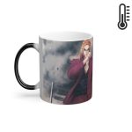 ماگ حرارتی نورو استور طرح انیمه شیطان کش هاشیرا شعله - Kyojuro Rengoku - Kimetsu no Yaiba - Demon Slayer کد NM0643