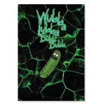 پوستر طرح ریک و مورتی Rick and Morty Pickle Rick مدل M0338
