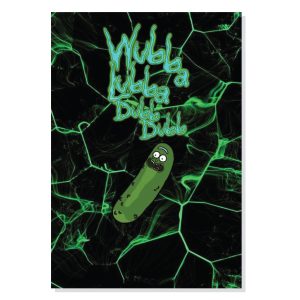 پوستر طرح ریک و مورتی Rick and Morty Pickle Rick مدل M0338