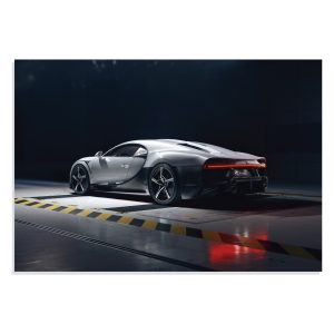 پوستر طرح ماشین بوگاتی چیرون Bugatti Chiron Super Sport مدل NV0641