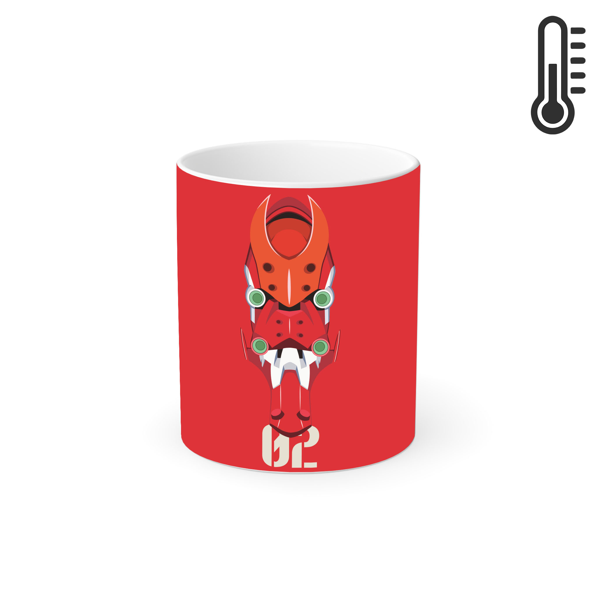 ماگ حرارتی نورو استور طرح انیمه Evangelion کد NM0787