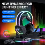 هدفون مخصوص بازی اونیکوما مدل X20 RGB-HEAD