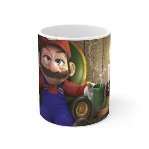 ماگ نورو استور طرح بازی سوپر ماریو قارچ خور Super Mario Game کد NM9920