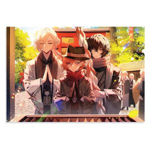 پوستر  طرح انیمه سگ های ولگرد بانگو Bungou Stray Dogs Anime مدل NV0557