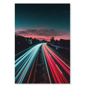 پوستر  طرح خیابان Lava Street مدل NV0817