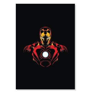 تابلو شاسی طرح مرد آهنی Iron Man مدل M0307