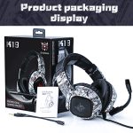 هدست مخصوص بازی اونیکوما مدل K19 Camo-White