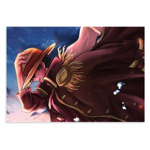 پوسترطرح انیمه وان پیس مانکی دی لوفی One Piece Anime Monkey D Luffy مدل NV0560
