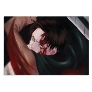 پوسترطرح انیمه Attack on Titan مدل NV0288