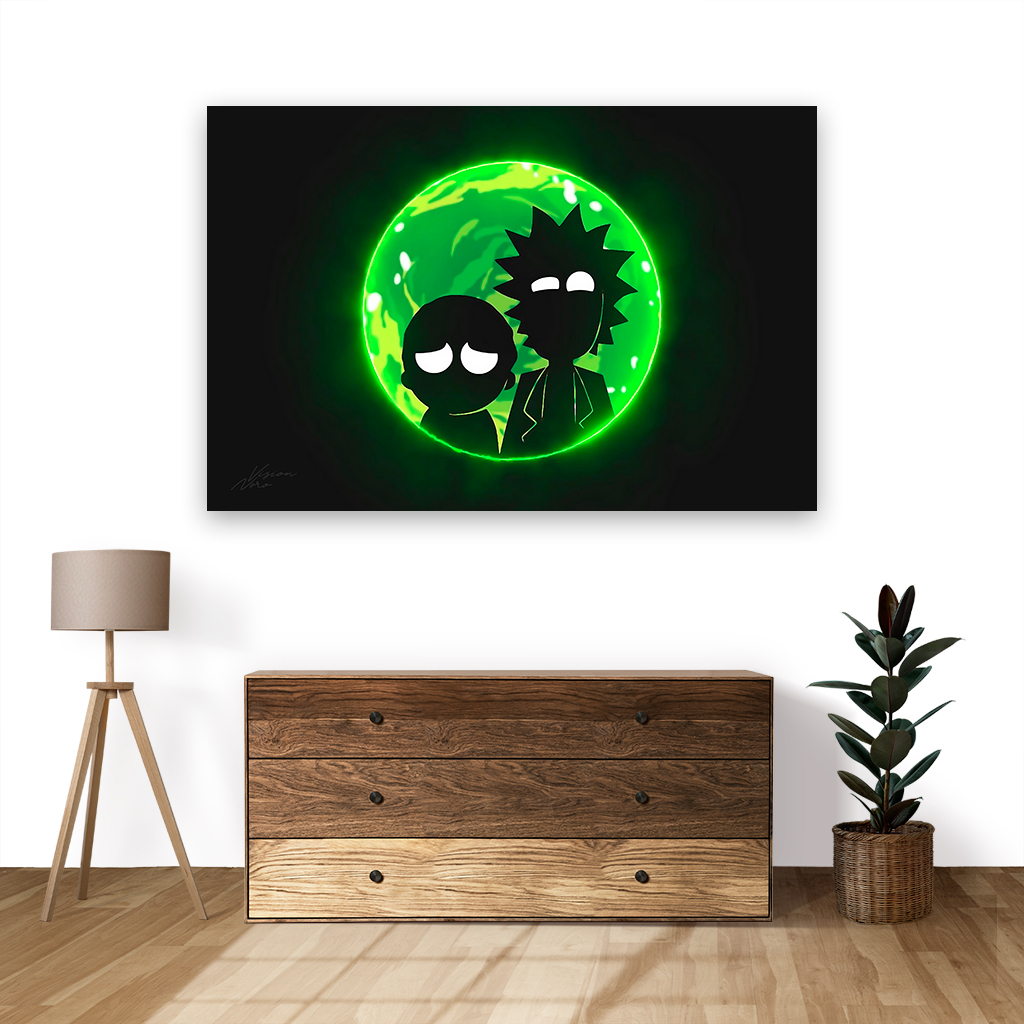 پوستر طرح Rick and Morty مدل NV0009
