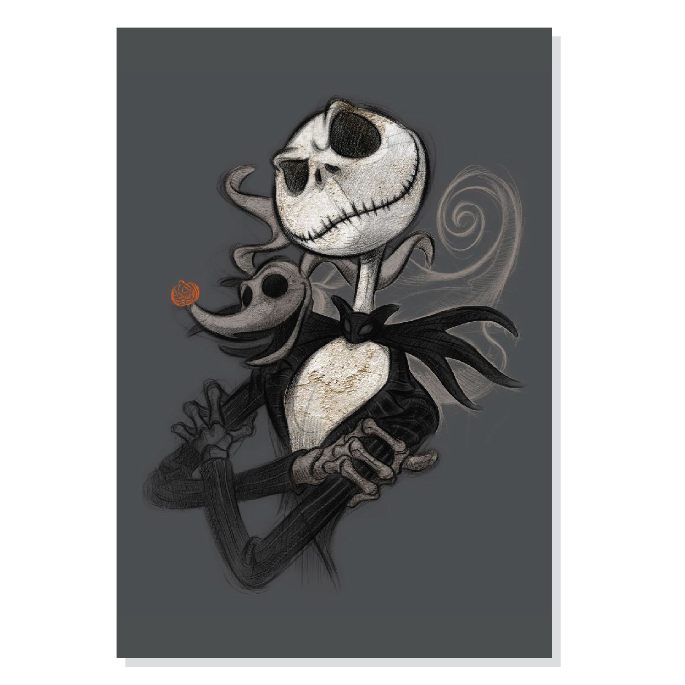 پوستر طرح انیمیشن کلاسیک کابوس پیش از کریسمس The Nightmare Before Christmas مدل M0416