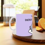 ماگ نورو استور طرح گربه در حال ذخیره انرژی کد NM13871