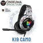 هدست مخصوص بازی اونیکوما مدل K19 Camo-White