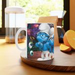 ماگ نورو استور طرح فیلم اسمورف ها دهکده گمشده Smurfs The Lost Village کد NM12286