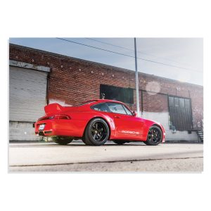 پوستر طرح ماشین پورشه 911 گانتر - Porsche 911 Gunther Werks S Remastered مدل NV0710