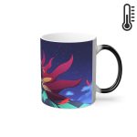 ماگ حرارتی نورو استور طرح انیمه شیطان کش هاشیرا شعله - Kyojuro Rengoku - Kimetsu no Yaiba - Demon Slayer کد NM0638