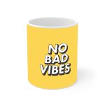 ماگ نورو استور طرح No bad vibes کد NM13519