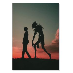 پوستر طرح انیمه دفترچه مرگ مدل M0697