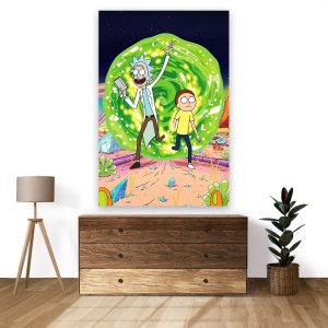 پوستر طرح Rick and Morty مدل NV0020