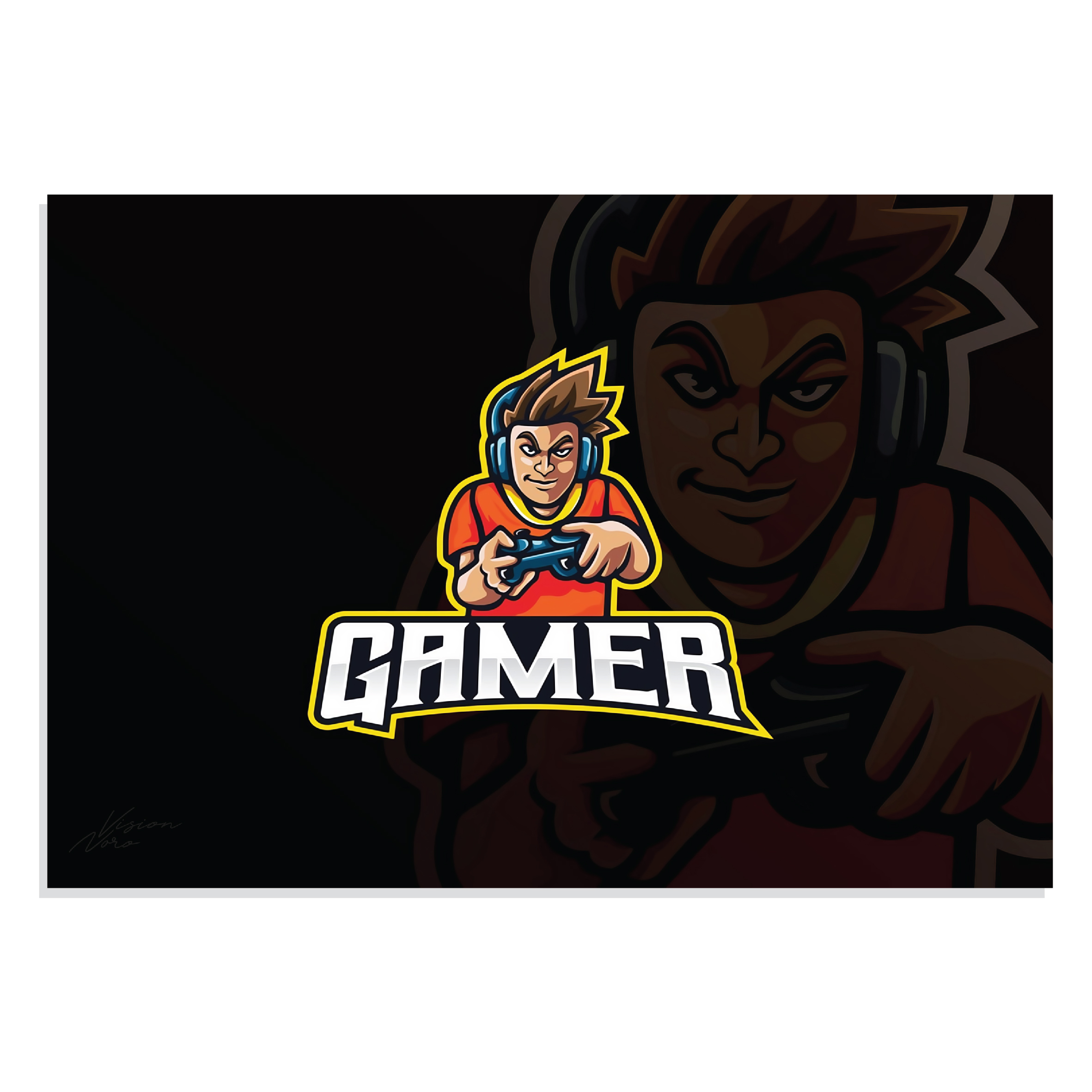 پوستر طرح گیمر Gamer مدل NV0247