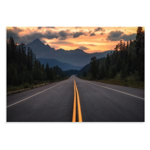 پوستر طرح خیابان خالی Empty Road مدل NV0894