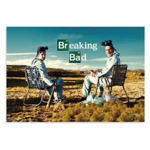 پوستر طرح سریال Breaking Bad مدل NV0315