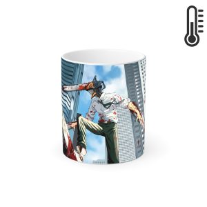 ماگ حرارتی نورو استور طرح انیمه مرد اره برقی - Chainsaw Man Denji کد NM0570