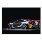پوست طرح ماشین بی ام دبلیو آی 8 BMW I8 مدل NV0640