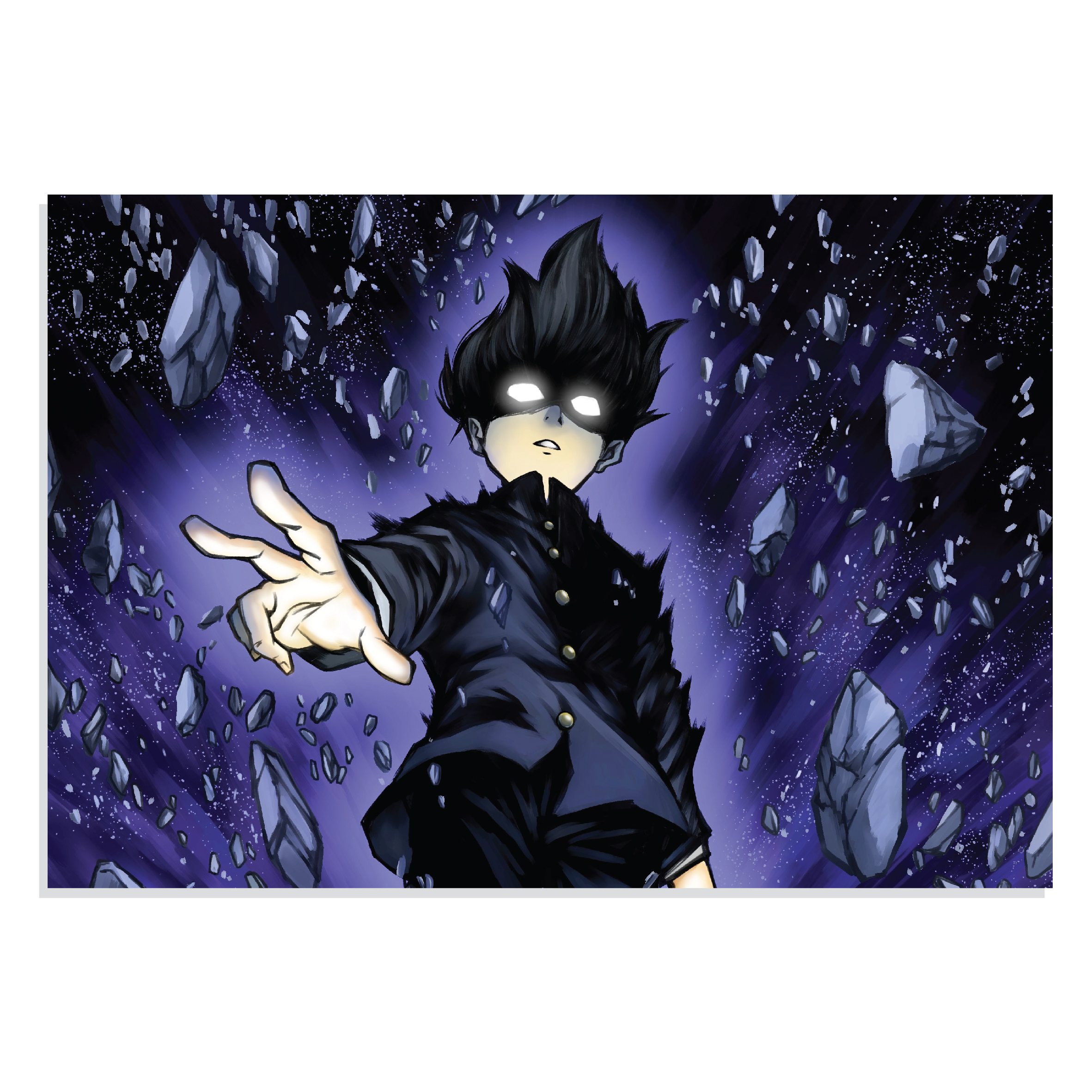 پوسترطرح انیمه موب سایکو 100 Mob Psycho 100 Anime مدل NV0510