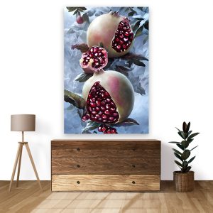 پوستر طرح انار شب یلدا مدل NV0054