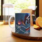ماگ نورو استور طرح بازی اسپایدرمن مرد عنکبوتی Spider Man Game کد NM9577