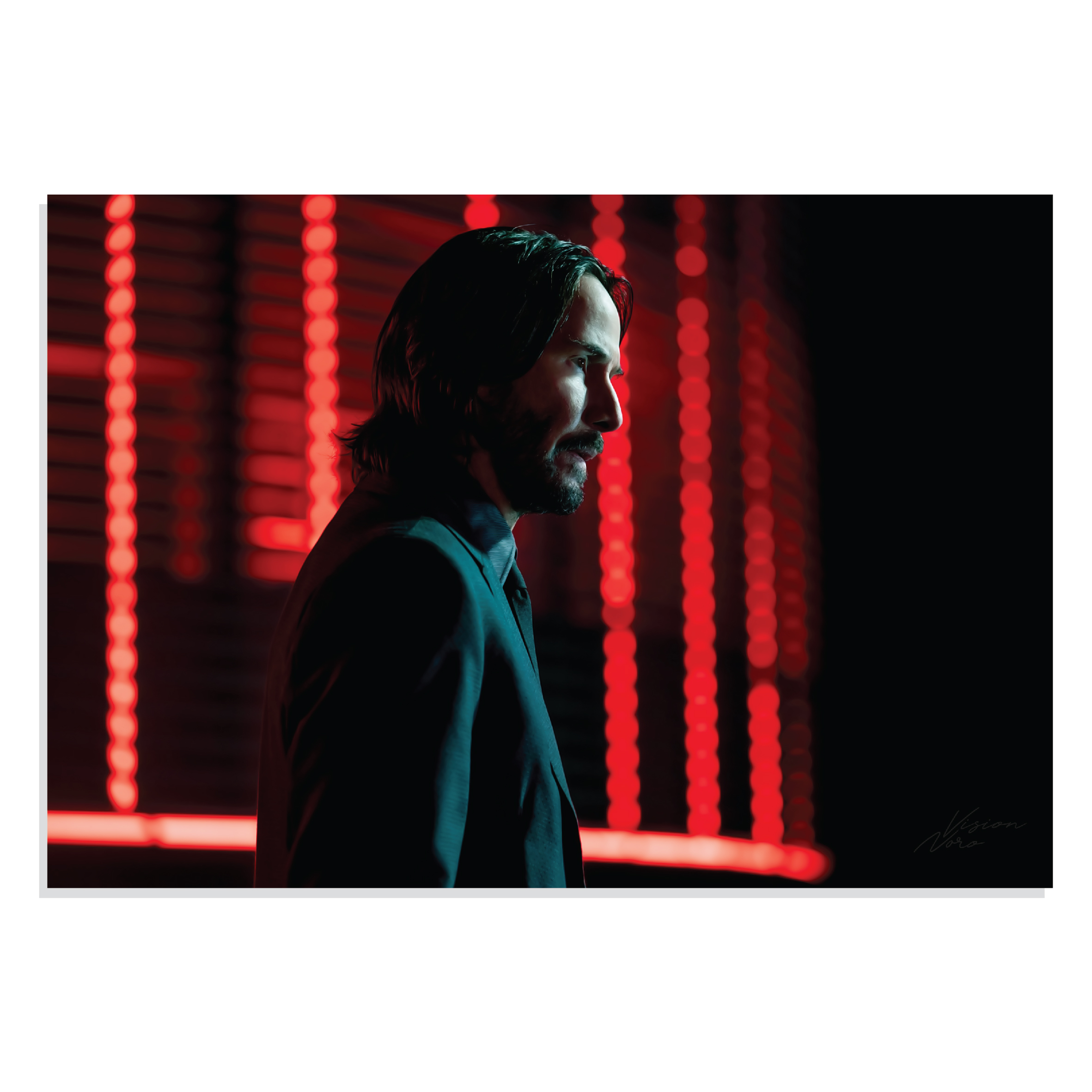 پوستر  طرح فیلم John Wick Keanu Reeves مدل NV0378