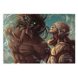 پوستر طرح انیمه Attack on Titan مدل NV0298