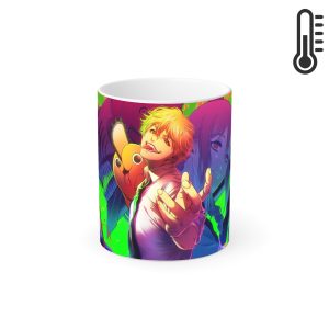 ماگ حرارتی نورو استور طرح انیمه مرد اره برقی - Chainsaw Man کد NM0558