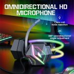 هدفون مخصوص بازی اونیکوما مدل X20 RGB-HEAD