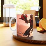 ماگ نورو استور طرح بازی اسپایدرمن مرد عنکبوتی Spider Man Game کد NM9490