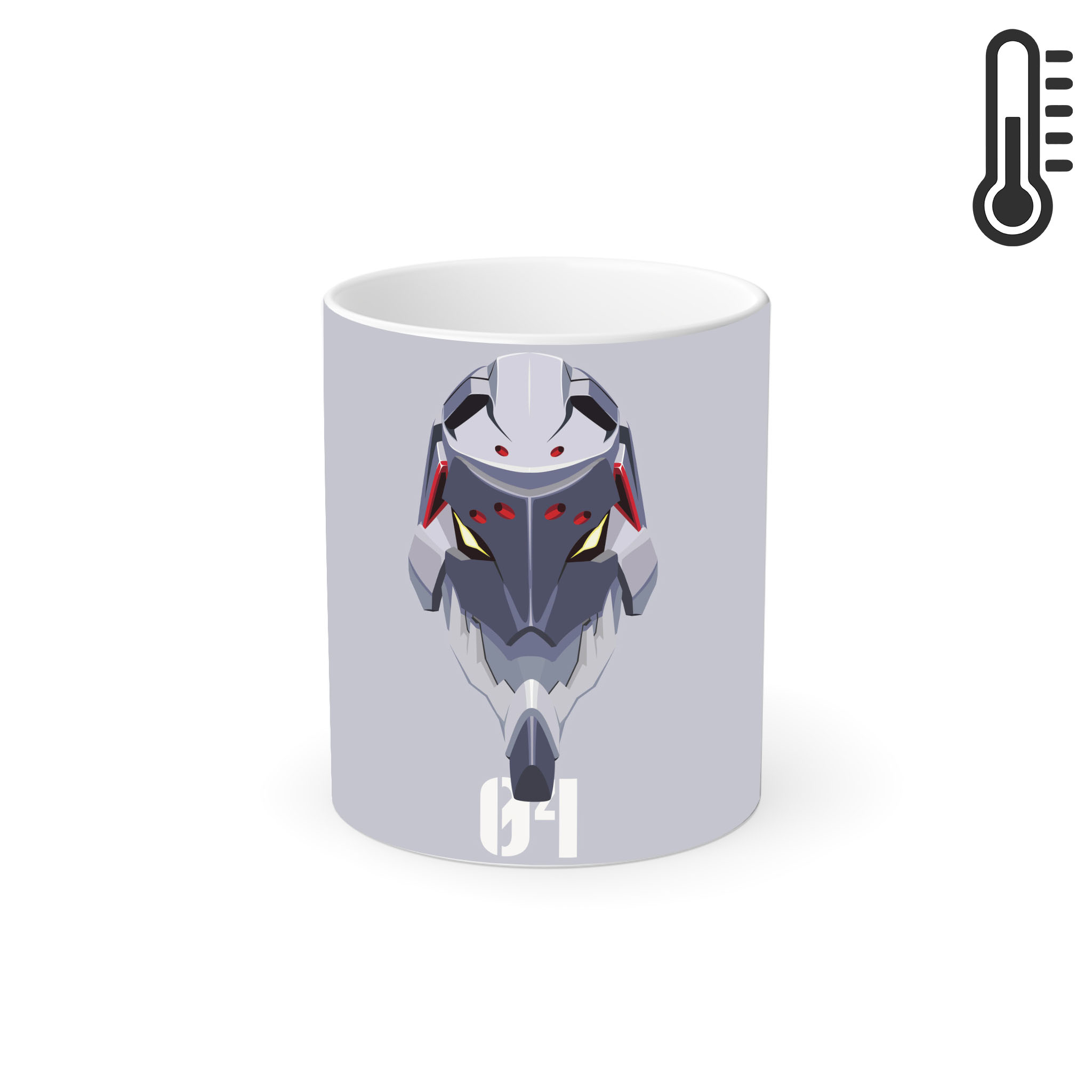 ماگ حرارتی نورو استور طرح انیمه Evangelion کد NM0789