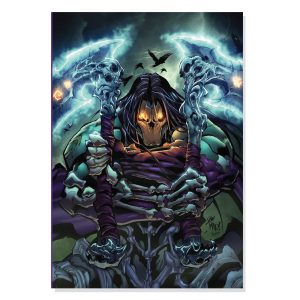 پوستر طرح گیمینگ Darksiders Death Horsman مدل M0319