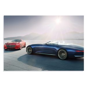 پوستر  طرح ماشین مرسدس بنز - Vision Mercedes Benz Maybach مدل NV0732