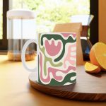 ماگ نورو استور طرح اشکال درهم آمیخته کد NM14454