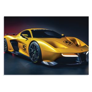 پوستر  طرح ماشین فیتیپالدی ای اف 7 Fittipaldi ef7 مدل NV0652