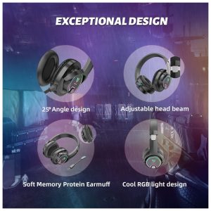 هدفون مخصوص بازی بلوتوثی اونیکوما مدل B3