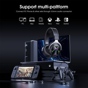 هدست مخصوص بازی اونیکوما مدل X10 PRO