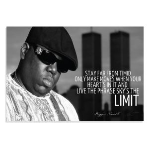 پوستر طرح Biggie Smalls بیگی مدل NV0201