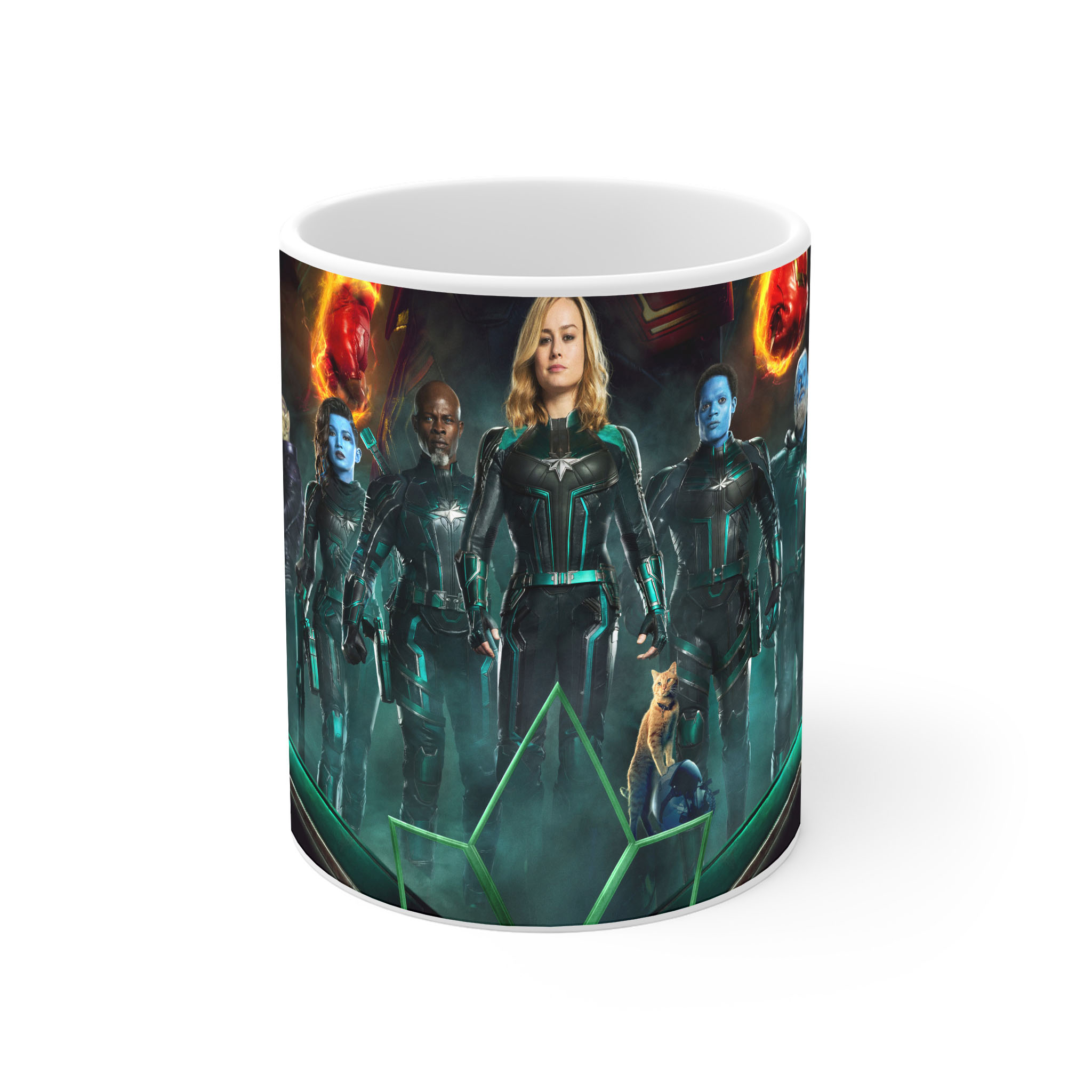ماگ نورو استور طرح فیلم Captain Marvel کد NM11022